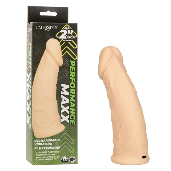 Performance Maxx Penis Extension 7" Vibrating by Cal Exotics