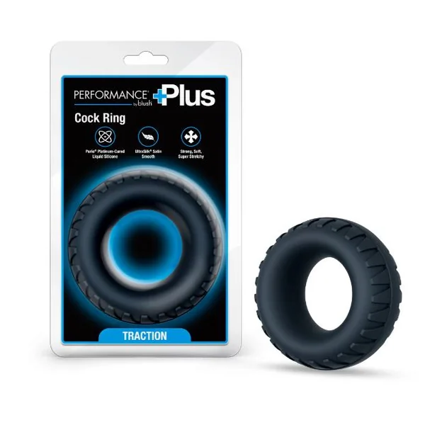 PERFORMANCE PLUS TRACTION TEXTURED COCK RING THICK