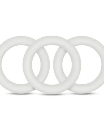Performance - Vs2 Pure Premium Silicone Cockrings - Small - White