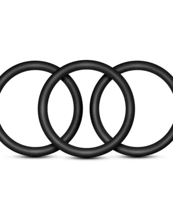 Performance - Vs3 Pure Premium Silicone Cockrings - Large - Black