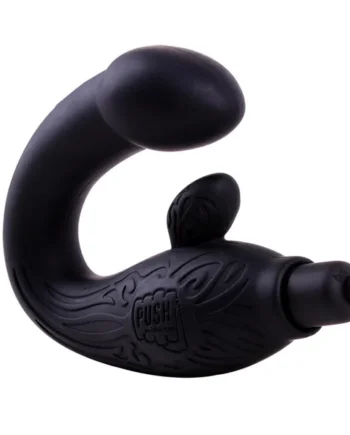 Perineum Massager Silicone Black