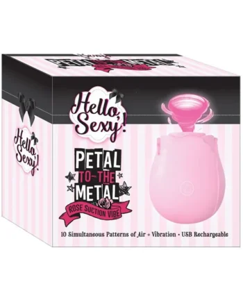 Petal to-the Metal Rose Suction Vibe