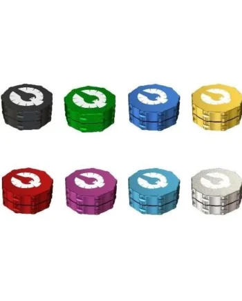 Phoenician Grinder 2 Piece Large Black