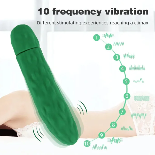 Pickle Dildo 10 Frequency Vibration