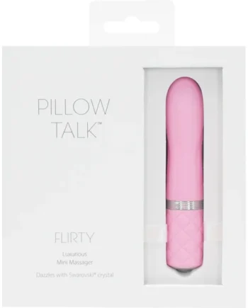 Pillow Talk Flirty Vibe With Swarovski Crystal - Pink