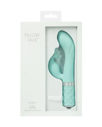 PILLOW TALK KINKY CLITORAL W/ SWAROVSKI CRYSTAL TEAL