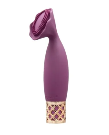 Pillow Talk Passion Rechargeable Silicone Massager – Wine/Rose Gold