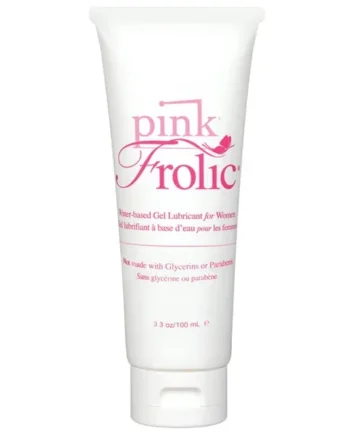 Pink Frolic Gel Lubricant – 3.3 oz Flip Top Tube