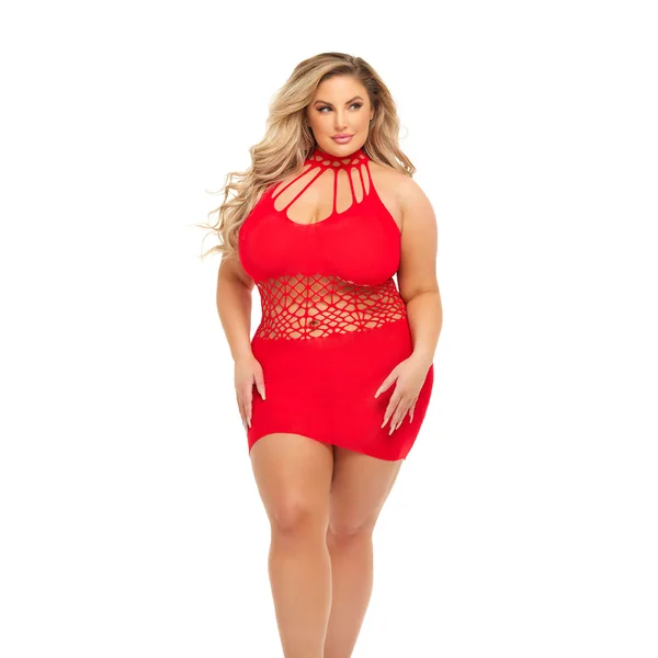 Pink Lipstick – Dress Rich B Phase – Red – Queen