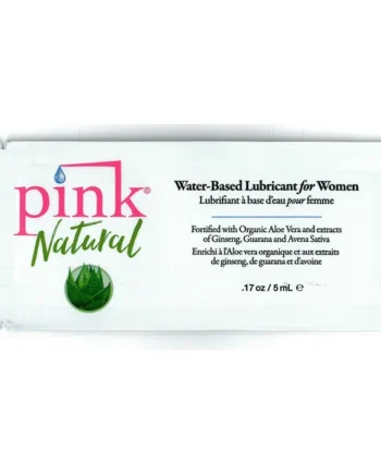 PINK NATURAL WATER BASED .17OZ