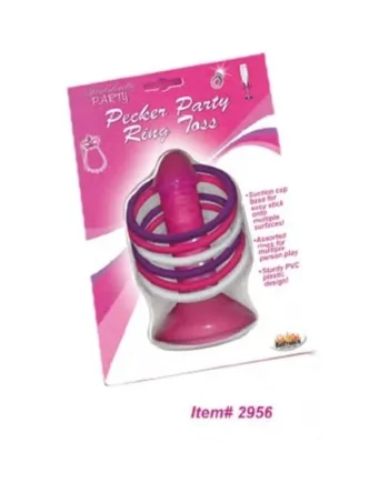 Pink Pecker Party Ring Toss