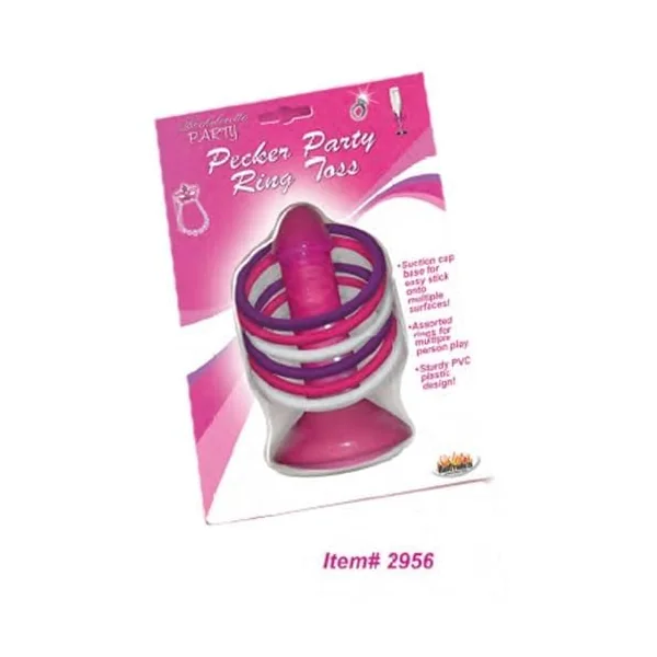 Pink Pecker Party Ring Toss