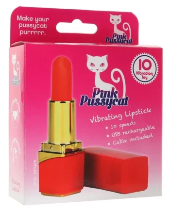 PINK PUSSYCAT VIBRATING LIPSTICK
