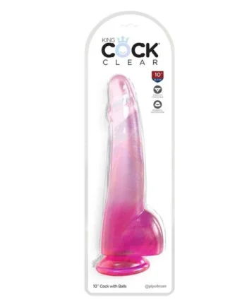Pipedream Products King Cock 10″ With Balls
