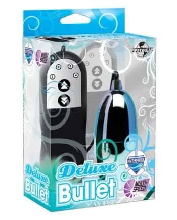 Pipedream Remote-Controlled Deluxe Bullet Vibrator Turquoise/Black