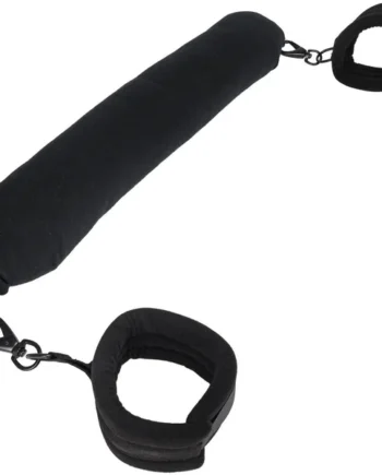 Pivot Positioning Bar With Cuffs By Sportsheets