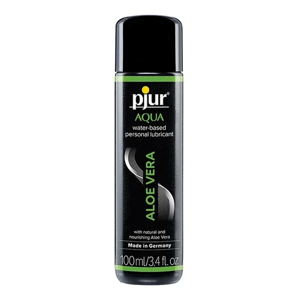 Pjur Aqua Aloe Vera Water Based Personal Lubricant – 100 ml Bottle