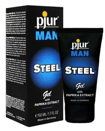 Pjur MAN STEEL Erection Gel 1.7 oz (50 ml)