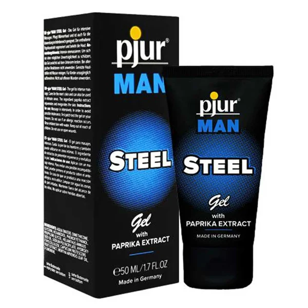 Pjur MAN STEEL Erection Gel 1.7 oz (50 ml)