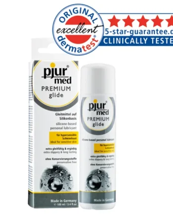 Pjur Med Silicone Lubricant Glide Long Lasting Duration Vaginal Anal Lube 3.3oz