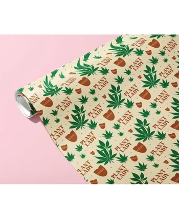 Plant Lady Naughty Wrapping Paper