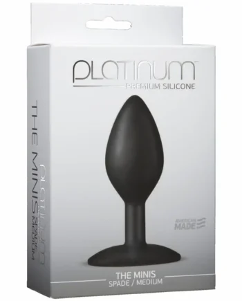 PLATINUM MINIS SPADE MEDIUM BLACK