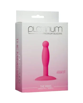 Platinum Premium Silicone – The Minis – Smooth – Small Pink