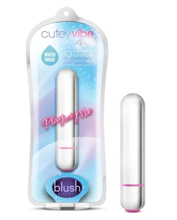 PLAY WITH ME CUTEY VIBE PLUS 10 FUNCTION BULLET SILVER