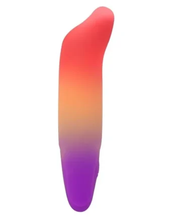 Play With Me Dolphin Dreams Rechargeable Silicone G-Spot Bullet Vibrator – Multicolor