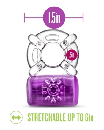Play With Me - Pleaser Rechargeable C-Ring - Purple