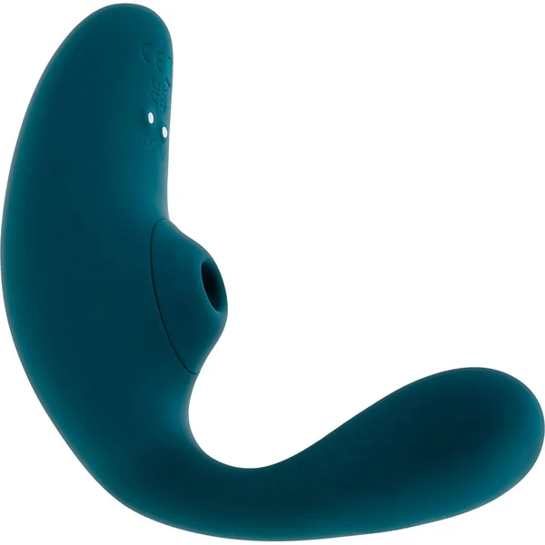 Playboy Pleasure Charmer Rechargeable Silicone Dual Stimulation Vibrator With Clitoral Suction