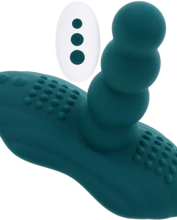 Playboy Pleasure Have A Seat Rechargeable Silicone Vibrating Grinder With Remote