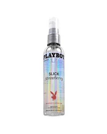 Playboy Pleasure Strawberry Flavored Lubricant 4 Oz