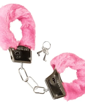 Playful Furry Cuffs - Pink