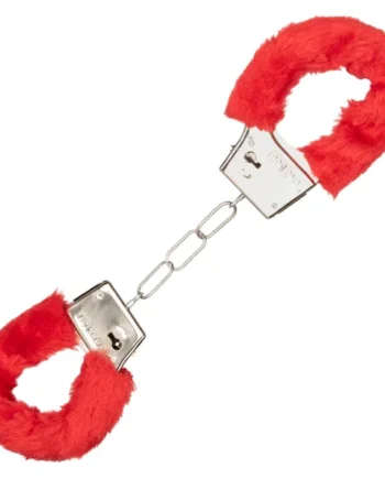 Playful Furry Cuffs - Red