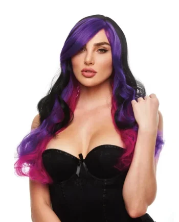 Pleasure Wigs Brandi – Black/Purple