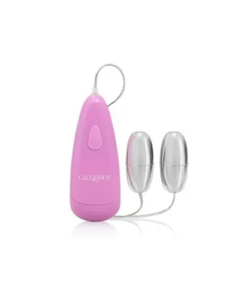 Pocket Exotics Waterproof Double Silver Bullets - Pink