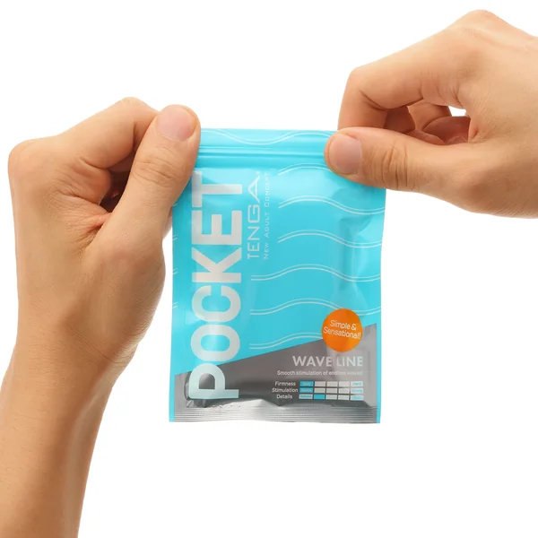 POCKET TENGA WAVE LINE (NET)