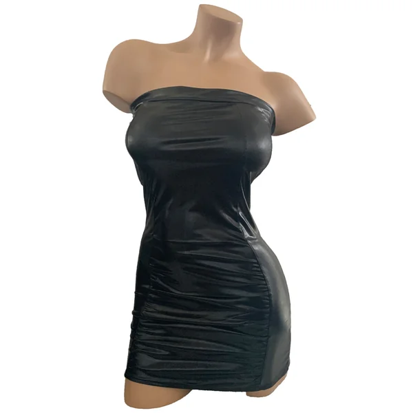 Poison Rose - Strapless Wetlook Dress