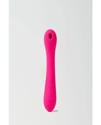Portable Sucking & Vibrating Stimulator – Dual-Function Clitoral & G-Spot Vibrator | Rechargeable, Waterproof & Travel-Friendly