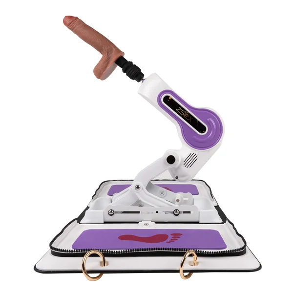 Portable Thrusting Handbag Sex Machine Generation 2 - Shimmer Croc