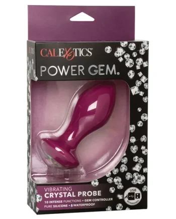 Power Gem Vibrating Crystal Probe - Purple