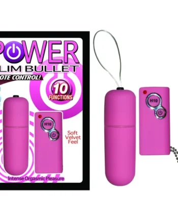 POWER SLIM BULLET REMOTE CONTROL PINK