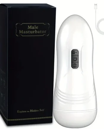 Powerful Sucking Real Vagina Penis Vibrating Auto Masturbator