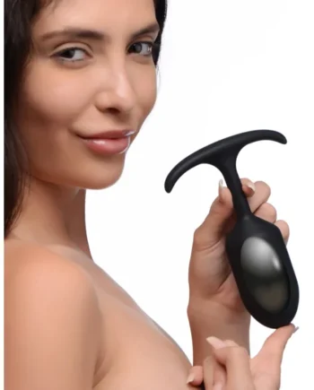 Premium Silicone Weighted Anal Plug