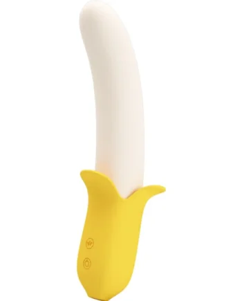 PRETTY LOVE - BANANA GEEK SUPER POWER 7 VIBRATIONS UP&DOWN SILICONE BLACK