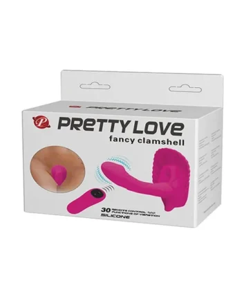 Pretty Love Fancy Remote Control Clamshell 30 Functions – Fuchsia