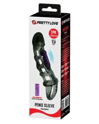 Pretty Love Harrison Penis Sleeve-Blac…