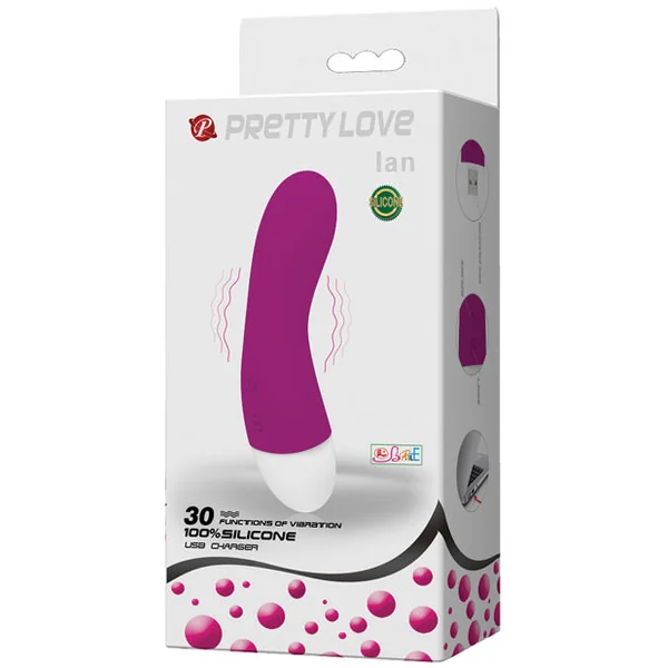 Pretty Love Ian Usb Rechargeable Vibrator - Fuchsia
