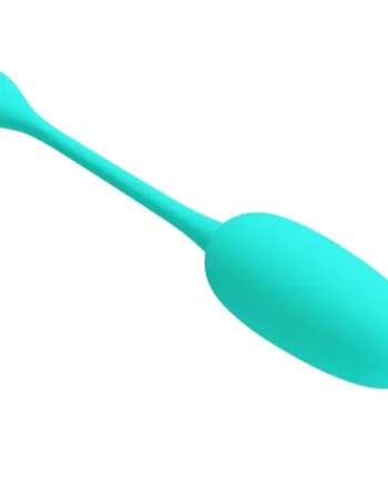 PRETTY LOVE - KNUCKER WATER GREEN RECHARGEABLE VIBRATING EGG